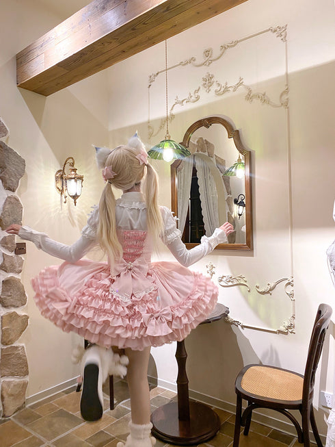 スターウォーム ムーンカーテンアドベントゴシックドッグショートJSK